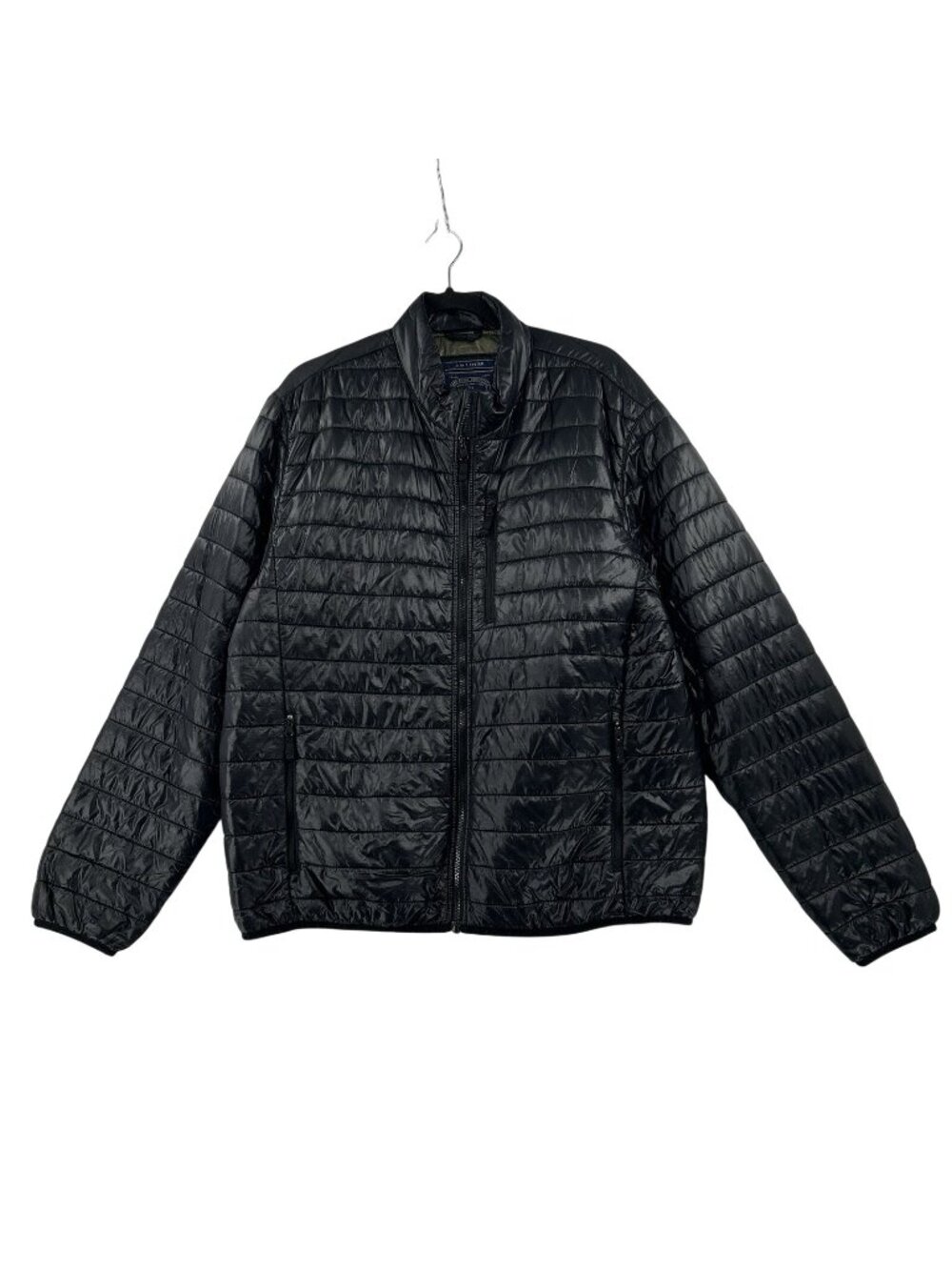 J Crew 3 In 1 System Puffer Jacket Men’s XL Black Primaloft Lightweight Quilted